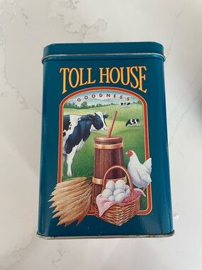 Vintage Nestle Toll House Cookie Tin- Limited Edition